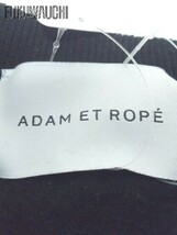 ◇ Adam et Rope アダム エ ロペ 長袖 スウェット トレーナー ブラック メンズ_画像6