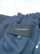 ◇ LagunaMoon ラグナムーン オールインワン S ネイビー レディース_画像4