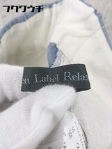 ◇ green label relaxing UNITED ARROWS スラックス パンツ サイズ36 ネイビー系 レディース_画像4