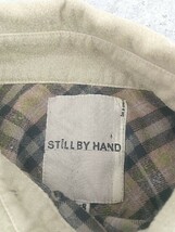 ◇ STILL BY HAND スティルバイハンド 長袖 チェック シャツ サイズ48 ブラウン メンズ_画像4