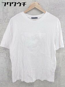 ◇ GUESS ゲス 半袖 Tシャツ カットソー サイズS ホワイト メンズ