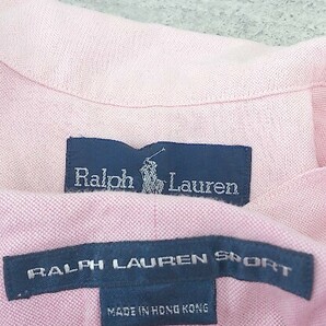 ◇ polo ralph lauren ポロラルフローレン まとめ売り2点セット サイズ6&7 キッズ 子供服 長袖 シャツ メンズの画像4