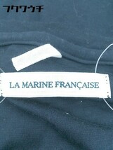 ◇ LA MARINE FRANCAISE マリンフランセーズ 半袖 Vネック Tシャツ カットソー ネイビー メンズ_画像4