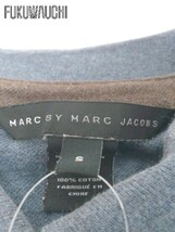 ◇ MARC BY MARC JACOBS マーク バイ マーク ジェイコブス 半袖 ポロシャツ S ネイビー メンズ_画像6