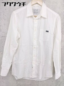 ◇ BAYFLOW ベイフロー ロゴ 長袖 シャツ サイズ2 ホワイト メンズ