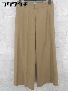 * INED Ined wide pants size 7 Brown lady's 