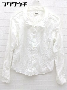 * * ZUCCa Zucca long sleeve shirt size M white men's 