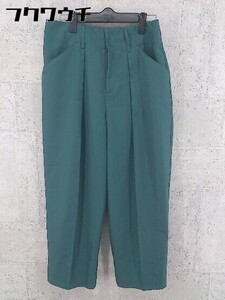 * nota della mano sinistra alcali alkali tuck tapered pants size 3 green group lady's 