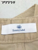 ◇ Sonny Label サニーレーベル URBAN RESEARCH コーデュロイ素材 パンツ サイズ155-160 MS 13 ベージュ系 レディース_画像4