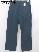 ◇ Dickies ディッキーズ ストレッチ ワイド パンツ サイズ28 ネイビー レディース_画像1