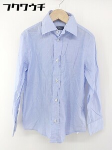 ◇ SHIPS シップス キッズ 子供服 長袖 シャツ サイズ130 ブルー系 メンズ