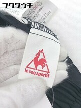 ◇ le coq sportif ルコックスポルティフ ナイロン 七分丈 サブリナ パンツ サイズS ブラック レディース_画像5