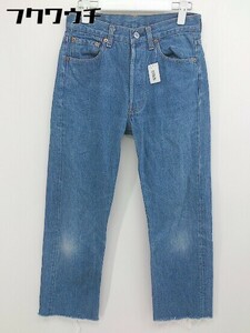 ◇ Levi's リーバイス ボタンフライ カットオフ 501 ×× ジーンズ デニム パンツ サイズ29 インディゴ レディース