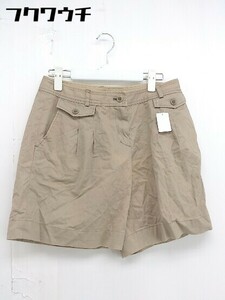 * SHIPS Ships stretch short pants size M beige lady's 