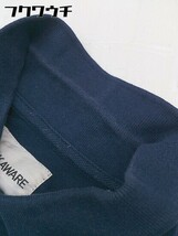 ◇ MARKAWARE マーカウエア ワンポイント 半袖 ポロシャツ サイズ 2 ネイビー ベージュ ホワイト メンズ_画像6
