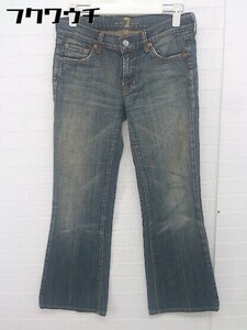 * 7 For All Mankind Seven For All Mankind Denim джинсы брюки размер 27 индиго женский 