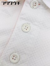 ◇ NIKE ナイキ スウッシュ 刺繍 半袖 ポロシャツ サイズS ホワイト オレンジ メンズ_画像6