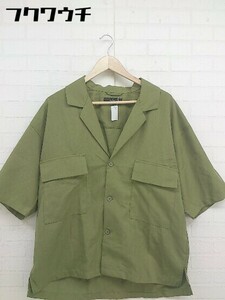 ◇ Beno ビーノ 半袖 シャツ サイズM グリーン メンズ