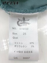 ◇ CIMARRON シマロン パンツ サイズ25 グリーン系 レディース_画像5