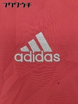 ◇ adidas アディダス ハーフジップ 長袖 トレーナー サイズL/G レッド系 メンズ_画像6