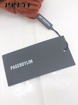 ◇ ●未使用● ◎ PAGEBOYLIM ページボーイ リム タグ付 フレア パンツ サイズM テラコッタ レディース_画像7