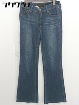 ◇ Levi's リーバイス ウォッシュ加工 デニム ジーンズ パンツ サイズ27 インディゴ レディース_画像1