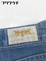 ◇ Levi's リーバイス ウォッシュ加工 デニム ジーンズ パンツ サイズ29 インディゴ レディース_画像4