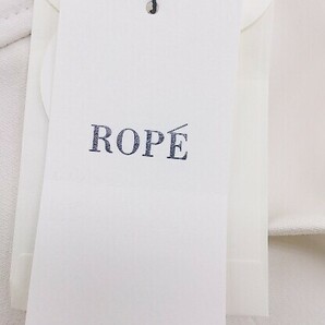 ◇ ◎ ROPE' ロペ タグ付き ハーフ ショート パンツ サイズ38 ホワイト系 レディースの画像4
