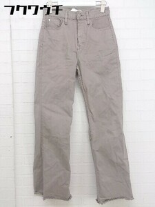 ◇ Healthy denim ヘルシーデニム カットオフ デニム パンツ サイズ23 グレージュ系 レディース