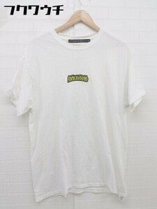 ◇ NO ID. ノーアイディー BLACK 半袖 Tシャツ カットソー サイズ1 オフホワイト メンズ