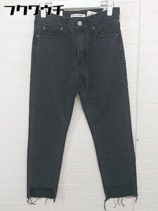 * * AZUL BY MOUSSY azur bai Moussy tag attaching pants size 24 black group lady's 