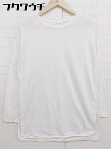 ◇ green label relaxing グリーンレーベル UNITED ARROWS 長袖 Tシャツ カットソー ホワイト メンズ