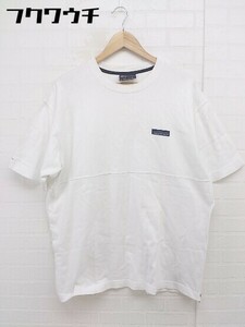 ◇ THOUSAND MILE サウザンドマイル 五分袖 Tシャツ カットソー サイズF オフホワイト レディース メンズ