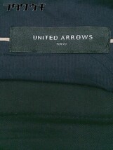 ◇ UNITED ARROWS ユナイテッドアローズ チェック ウール テーパードパンツ サイズ 40 グレー ブラック ブルー レディース_画像4