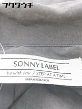 ◇ Sonny Label サニーレーベル URBAN RESEARCH 長袖 シャツ ブラウス サイズM グレー系 メンズ_画像6
