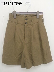 * SHIPS Ships Colorslinen. short pants size S beige group lady's 