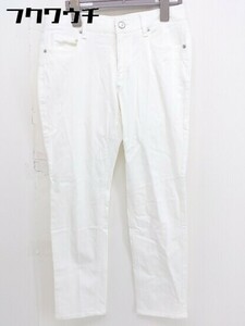 * INED Ined stretch skinny pants size 7 white lady's 