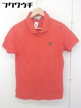 ◇ ◎ LYLE&SCOTT ライルアンドスコット 半袖 ポロシャツ サイズM オレンジ系 メンズ_画像2