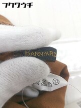 ◇ BARNYARDSTORM バンヤードストーム フレア ワイド パンツ サイズ1 ブラウン レディース_画像4