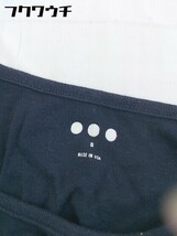 ◇ three dots スリードッツ USA製 半袖 Tシャツ カットソー サイズS ネイビー メンズ_画像4