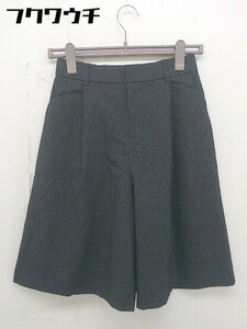 * KUMIKYOKU Kumikyoku total pattern Short shorts size 2 gray series lady's 