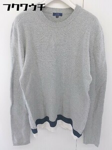 ◇ ITEMS URBAN RESEARCH アーバンリサーチ コットン ニット セーター サイズ38 グレー メンズ