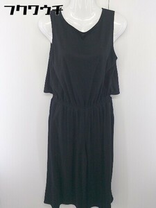 * NATURAL BEAUTY BASIC Natural Beauty Basic no sleeve all-in-one size M black lady's 