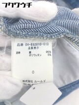 ◇ Srieee シュリ デニム調 パンツ サイズ0 ブルー系 レディース_画像5