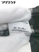 ◇ VICKY ビッキー チェック ウール パンツ サイズ1 ブラック系 レディース_画像6