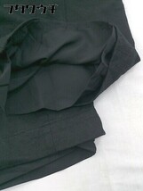 ◇ green label relaxing グリーンレーベル UNITED ARROWS ワイド パンツ サイズ40 ブラック レディース_画像6