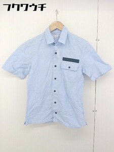 ◇ URBAN RESEARCH lite アーバンリサーチライト 半袖 シャツ サイズS ブルー系 メンズ