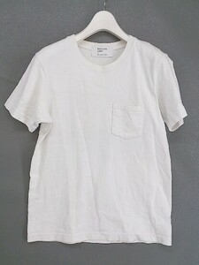 ◇ ZUCCA X MASAYUKI OKI 沖昌之 猫プリント 丸首 半袖 Tシャツ カットソー サイズM ホワイト メンズ