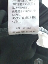 ◇ fierte doe フィエルテドゥ antiqua アンティカ パンツ サイズM ブラック レディース_画像6