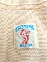 ◇ PICCADILLY ピカデリー フレア デニム パンツ サイズFRA 36 USA 28 オレンジベージュ レディース_画像4